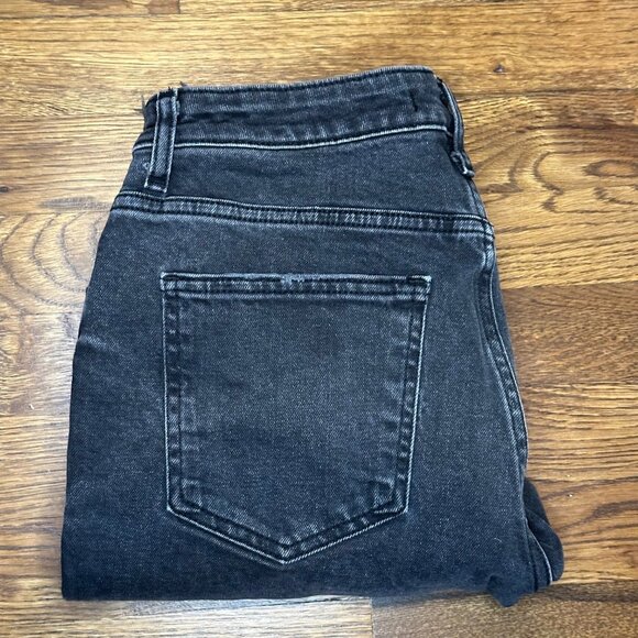 Free People High Rise, Skinny Jeans, Black Wash - Size 28 - Picture 8 of 10